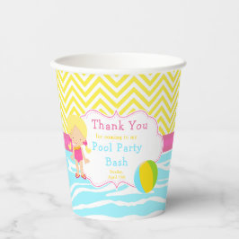 Vasos De Papel Fiesta de Bash Fiesta Chica de Blona