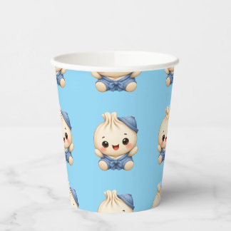 Vasos De Papel Fiesta de bebé Niño Bao