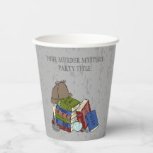 Fiesta de cena de misterio literario asesinato