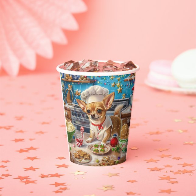 Vasos De Papel Fiesta de Chihuahua: Navidades festivos (in situ)