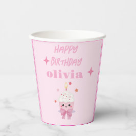 Vasos De Papel Fiesta de cumpleaños