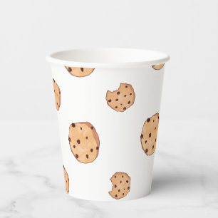 Vasos De Papel Fiesta de Cumpleaños con Galletas