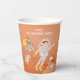 Vasos De Papel Fiesta de cumpleaños con temática masculina astron
