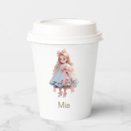 Vasos De Papel Fiesta de cumpleaños con vestimenta personalizada