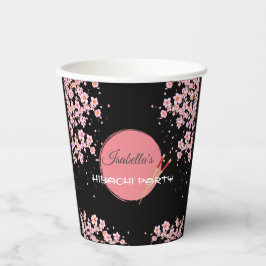 Vasos De Papel Fiesta de cumpleaños de la cena japonesa de Hibach