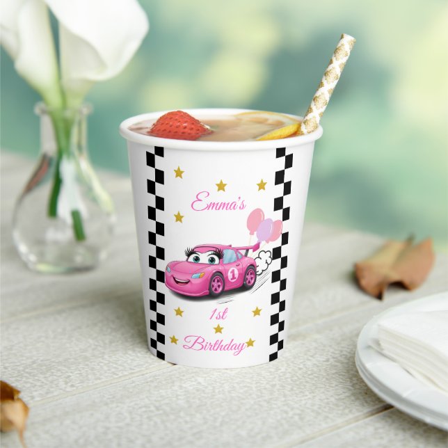 Vasos De Papel Fiesta de cumpleaños de las estrellas del oro de l (in situ)