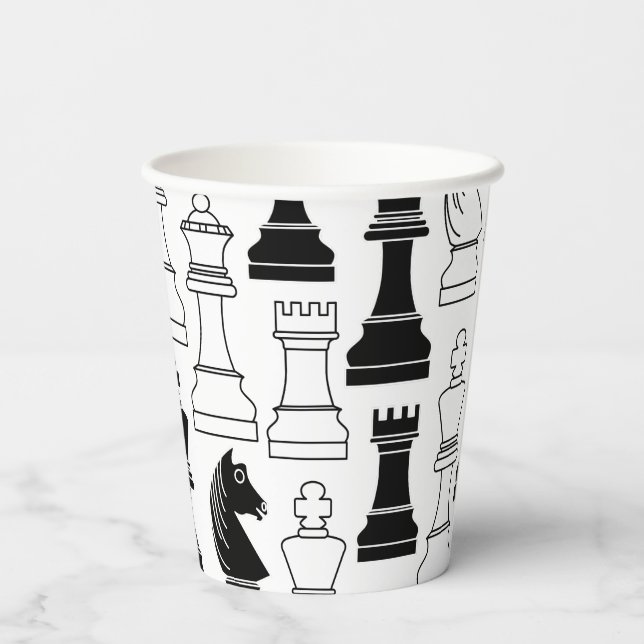 Vasos De Papel Fiesta de cumpleaños de niños de juegos de mesa de (Reverso )