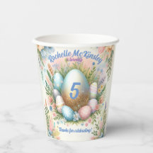 Fiesta de cumpleaños de primavera de caza de huevo