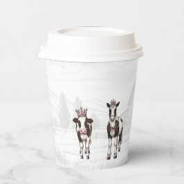 Vasos De Papel Fiesta de cumpleaños de Princess Animals