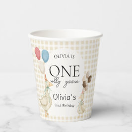 Vasos De Papel Fiesta de cumpleaños de un tonto ganso