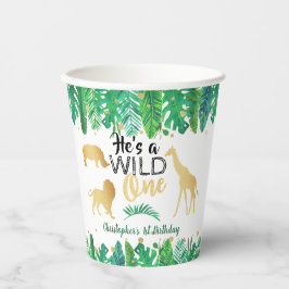 Vasos De Papel Fiesta de cumpleaños de Wild One Boys