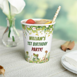 Vasos De Papel Fiesta de cumpleaños del reptil