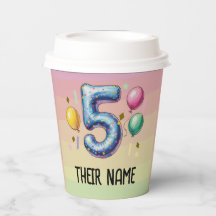 fiesta de cumpleaños número 5 sin tema