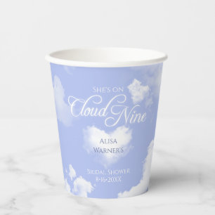 Vasos De Papel Fiesta de Despedida de Soltera Elegante Ella Está 