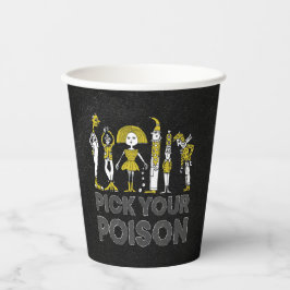 Vasos De Papel Fiesta de disfraces de Halloween