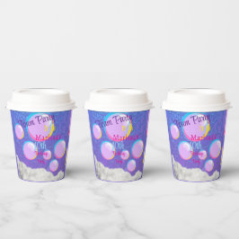 Vasos De Papel Fiesta de espuma Cumpleaños