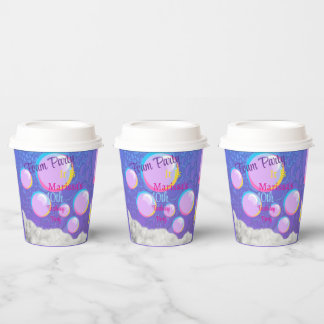 Vasos De Papel Fiesta de espuma Cumpleaños