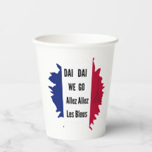 Fiesta de Fútbol Orgullo de Francia Allez Les Bleu