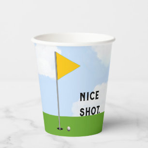Vasos De Papel Fiesta de golf creativo