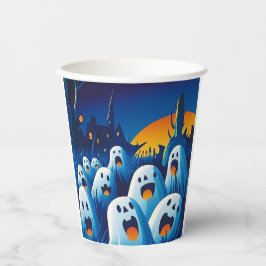 Vasos De Papel Fiesta de Halloween