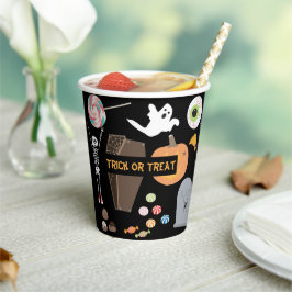 Vasos De Papel Fiesta de Halloween de Halloween para los niños