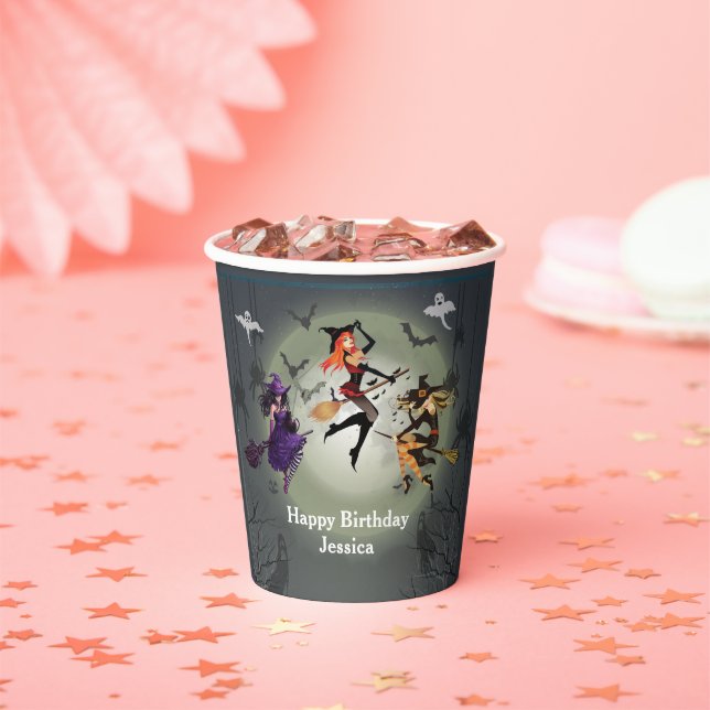 Vasos De Papel Fiesta De Halloween De Todos Los Testigos (in situ)