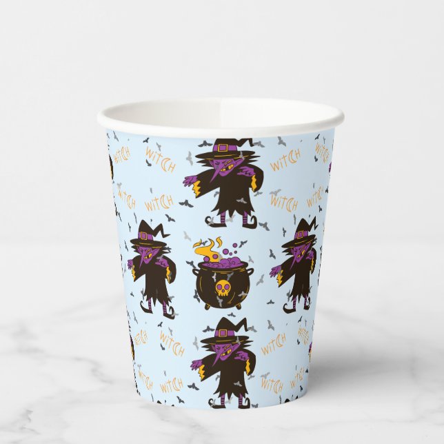 Vasos De Papel Fiesta de Halloween, espeluznante y aterradora (Izquierda)