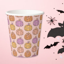 Fiesta de Halloween Rosa Coquette Femenina Calabaz
