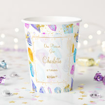 Fiesta de la Gema de Cumpleaños Crystals Chica acu