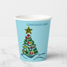 Fiesta de Navidades de árboles de artesanía festiv