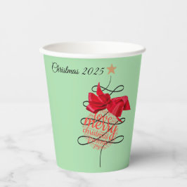 Vasos De Papel Fiesta de Navidades de bauble festivo