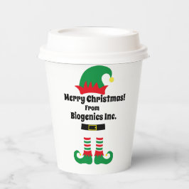 Vasos De Papel Fiesta de Navidades de empresa personalizado