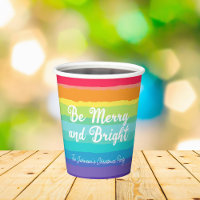 Fiesta de Navidades Personalizados arcoiris merry 