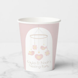 Vasos De Papel Fiesta de Nido Móvil para Bebé