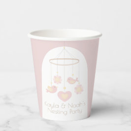 Vasos De Papel Fiesta de Nido Móvil para Bebé 
