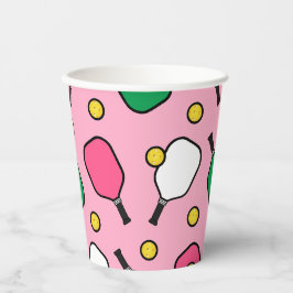 Vasos De Papel Fiesta de Pickleball