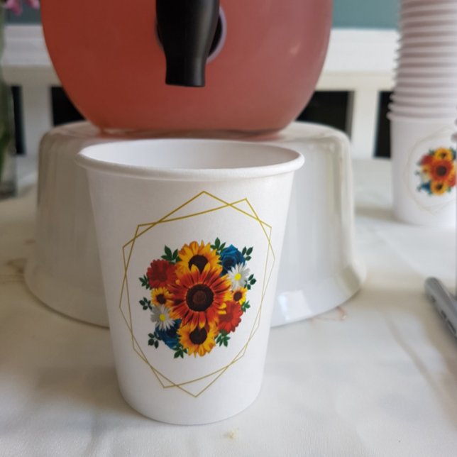 Vasos De Papel Fiesta de picnic de verano (Subido por el creador)