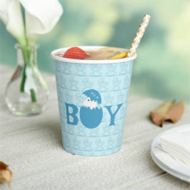 Vasos De Papel Fiesta de revelación de sexo del niño