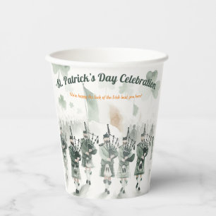 Vasos De Papel Fiesta del Día de San Patricio