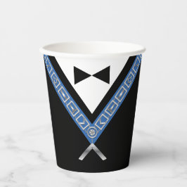 Vasos De Papel Fiesta masonic Masters Jewel Tux Template Freemaso