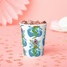 Vasos De Papel Fiesta mermaids Guerrero Cuadros de papel