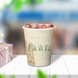 Vasos De Papel Fiesta parisino de época