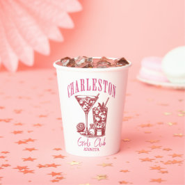 Vasos De Papel fin de semana charleston bachelorette