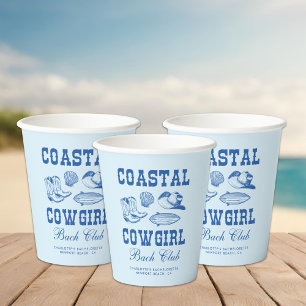 Vasos De Papel Fin de semana de Bachelorette Coastnier