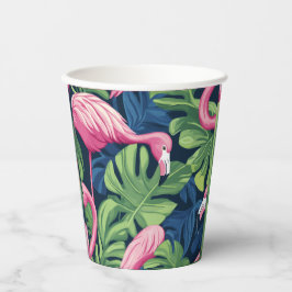 Vasos De Papel Flamingo Fiesta Paper Cup