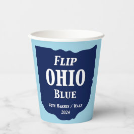 Vasos De Papel Flip Ohio Blue en 2024