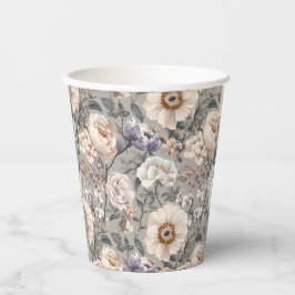 Vasos De Papel Floral Paper Cup