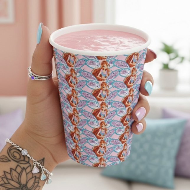 Vasos De Papel Florecer (Subido por el creador)
