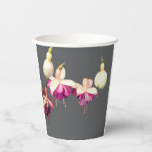 Flores de cand crema púrpura