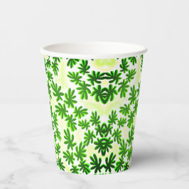 Vasos De Papel fondo de hojas